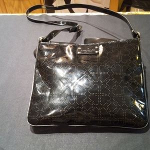 Kate Spade Patent Leather Bag, EUC